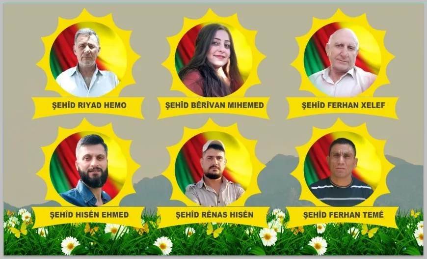 Mañana será el funeral de los mártires fallecidos en los ataques turcos a Qamishlo