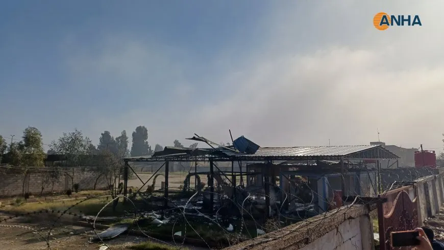 La ocupación turca bombardea un edificio en Qamishlo