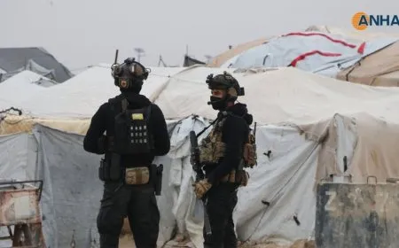Las fuerzas de seguridad encuentran dos escondites en el campo de Al Hol