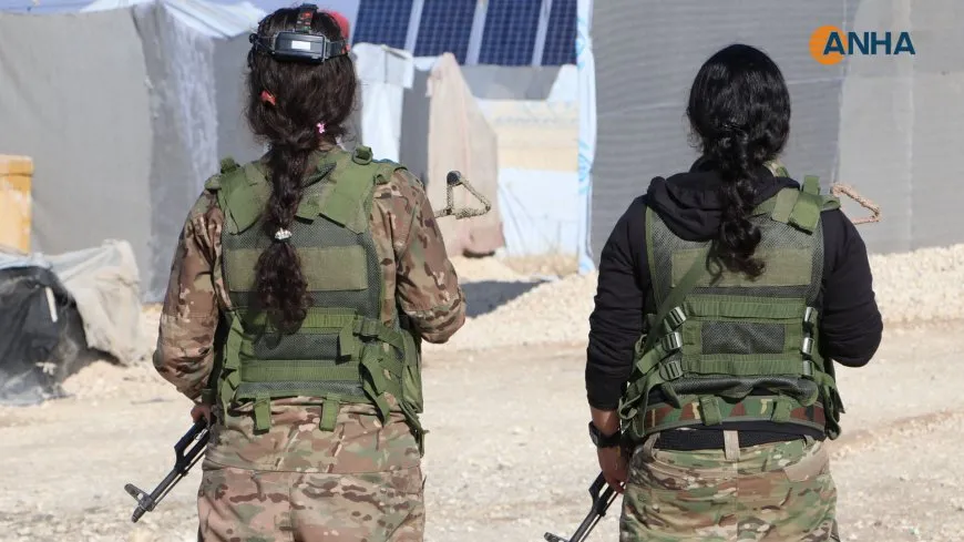 Las Fuerzas de Seguridad Interna llevan a cabo una operación en las secciones 4 y 7 del campamento de Al Hol
