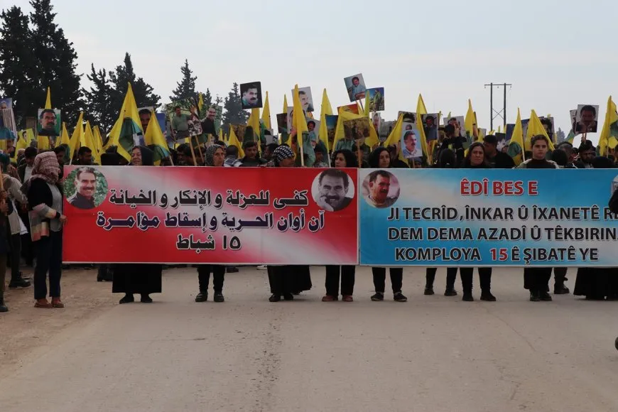 Las provincias de la región norte y este de Siria lanzan grandes marchas para condenar la conspiración internacional