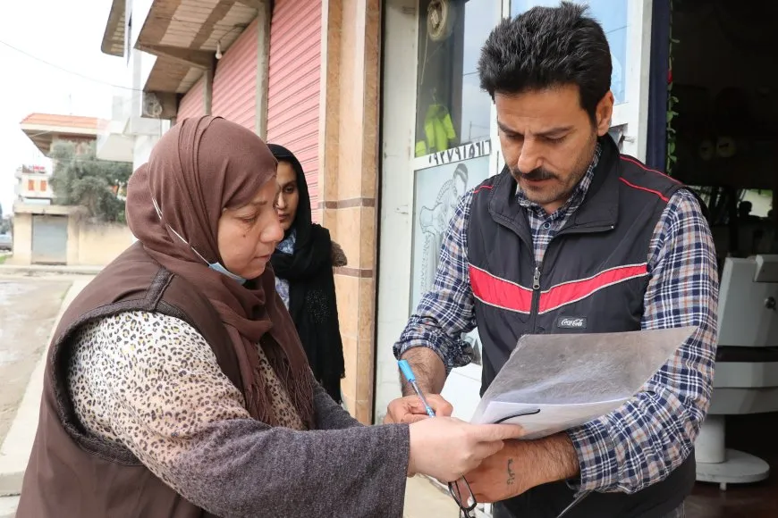 Continúa la campaña de recogida de firmas en Qamishlo