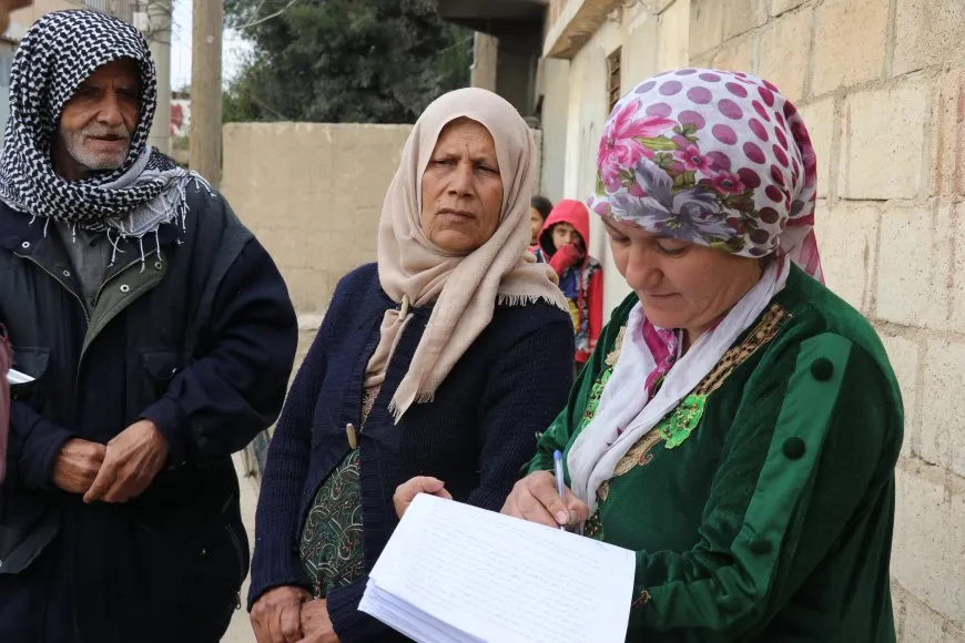 Continúa la campaña de recogida de firmas en Qamishlo