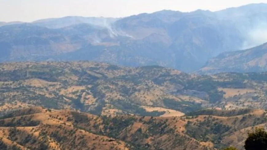 El ejército de ocupación turco ataca la zona del monte Bagok
