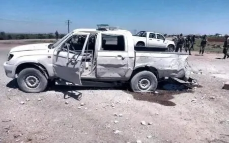  Explosión de artefacto en un vehículo de las fuerzas de Damasco en la zona rural de Daraa