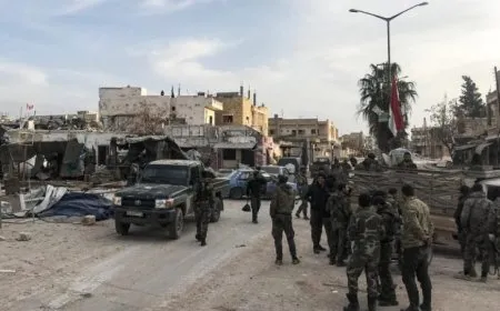 Un artefacto explosivo apunta a miembros de las fuerzas de Damasco en el campo de Daraa