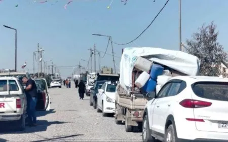 320 refugiados yazidíes regresaron a su tierra natal