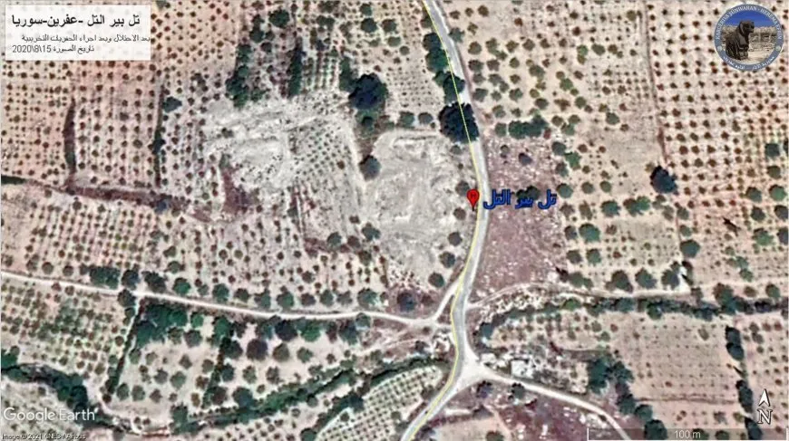 Los mercenarios de la ocupación continúan destruyendo y saqueando ruinas de Afrin