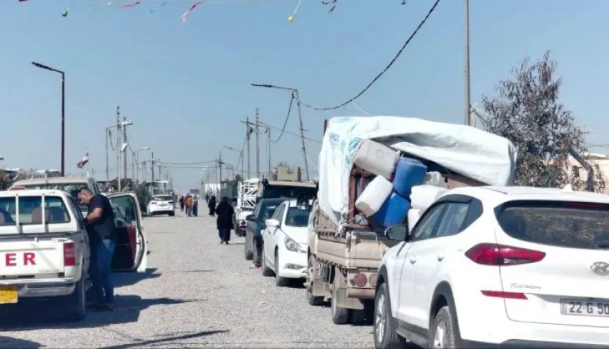 320 refugiados yazidíes regresaron a su tierra natal