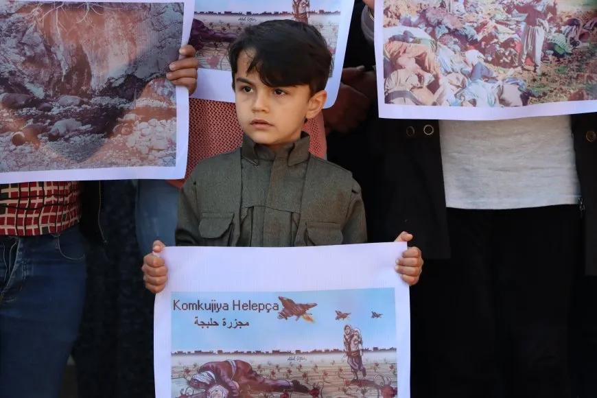 Los residentes del norte y este de Siria honran la memoria de las víctimas de la masacre de Halabja