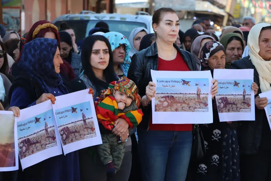 Los residentes del norte y este de Siria honran la memoria de las víctimas de la masacre de Halabja