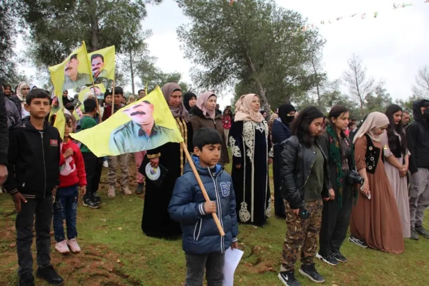 Encienden la llama de Newroz en el cantón de Manbij
