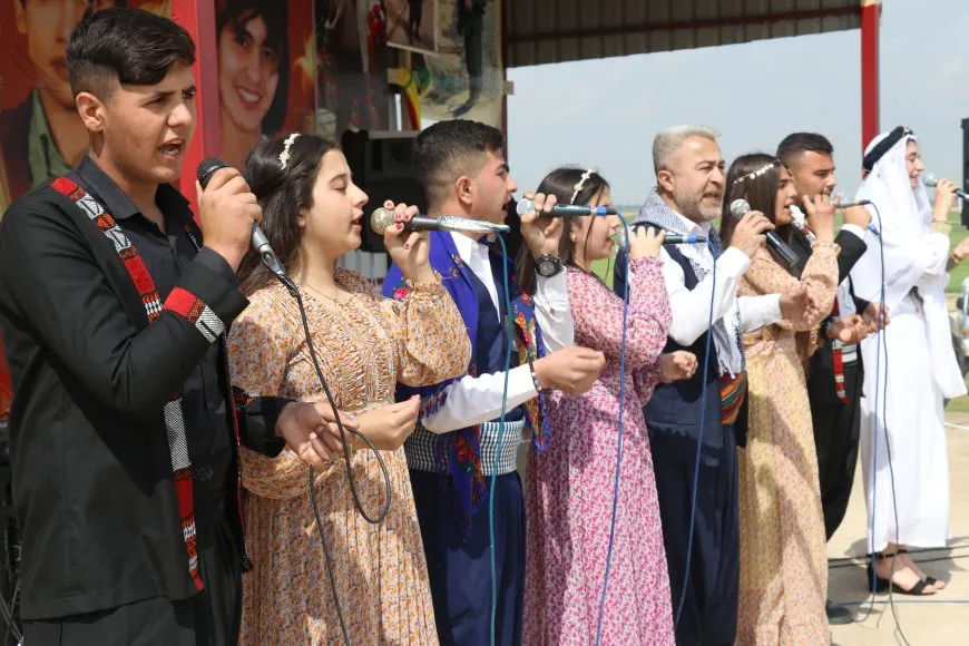 En imágenes celebraciones de Newroz en el noreste de Siria