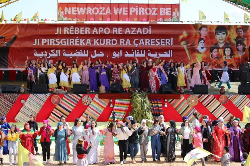 Empiezan las celebraciones de Newroz en Kobani y Alepp