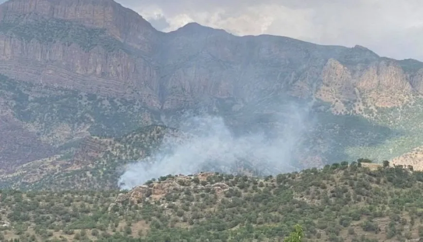 Los aviones de combate turcos atacan el monte Borê en Biradostê