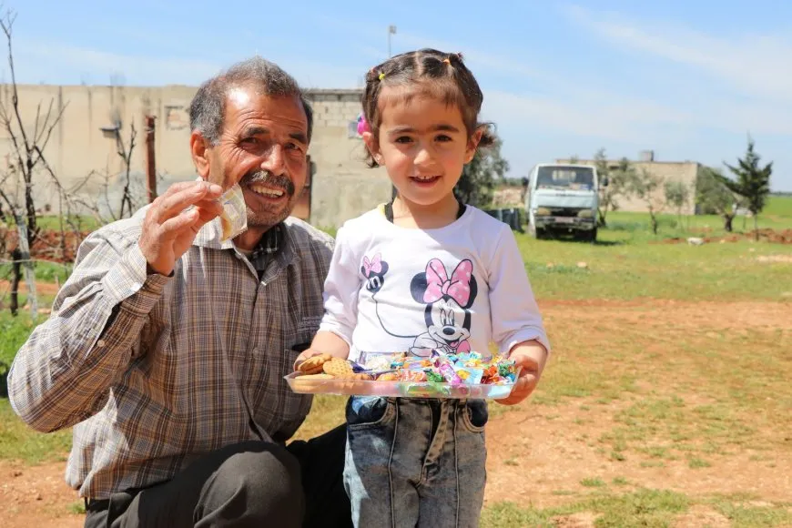 Visitan a las familias de los mártires en el segundo día de Eid al-Fitr
