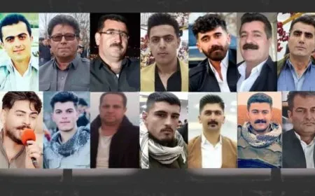 14 personas detenidas en Kurdistán Oriental