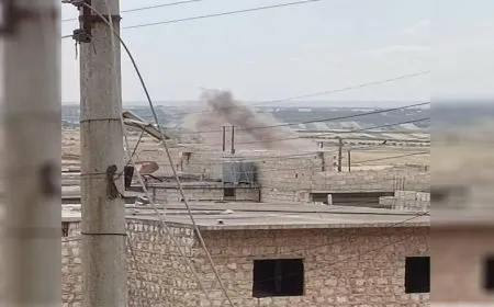 La ocupación turca y sus mercenarios bombardean el campo de Sherawa