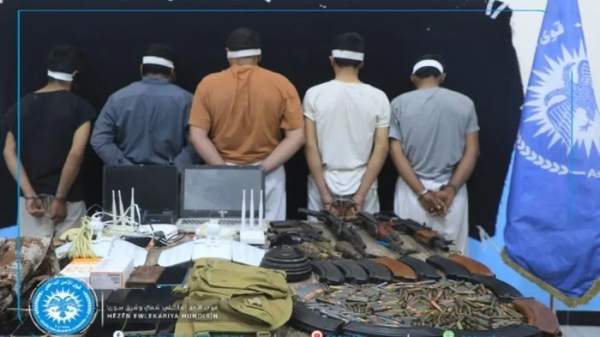 5 militantes arrestados en Raqqa