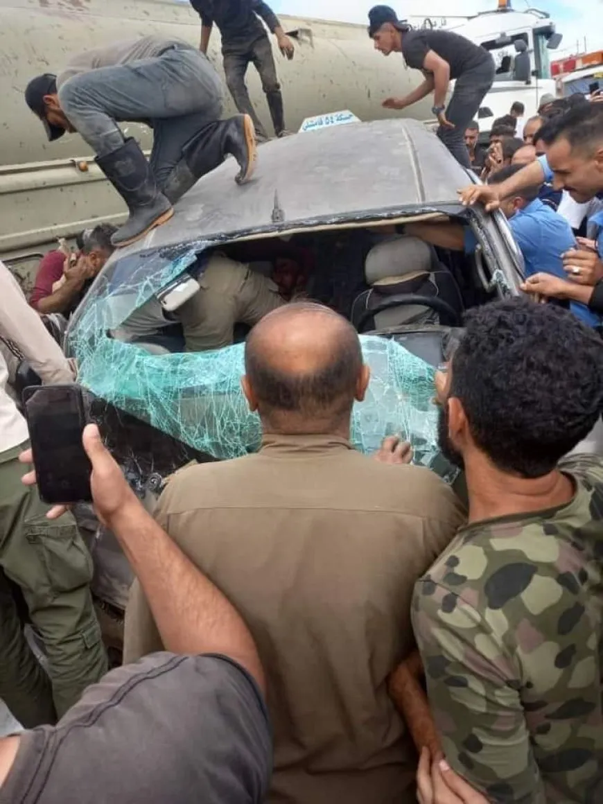 Cinco personas heridas en un accidente en la carretera entre Hasaka y Qamishlo