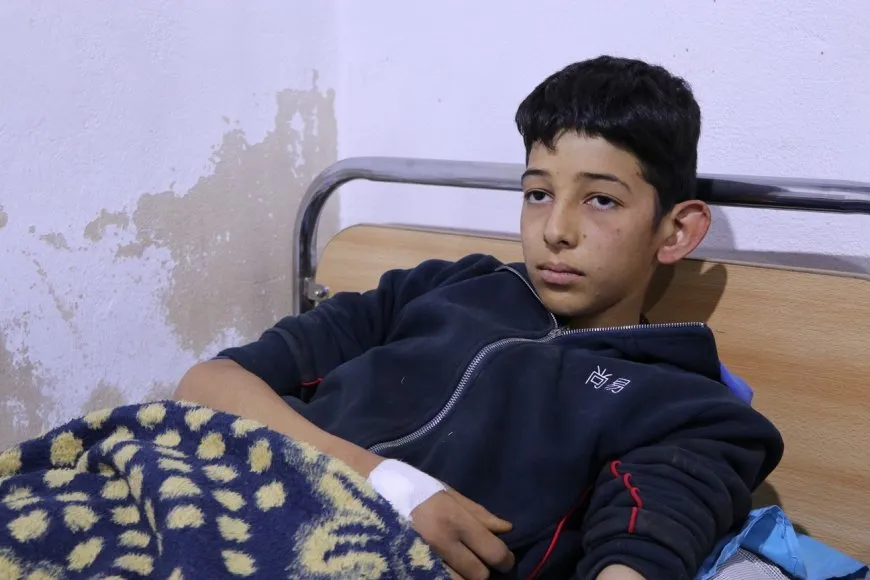 Ataque de los ocupantes turcos en Shahba: cuatro niños heridos