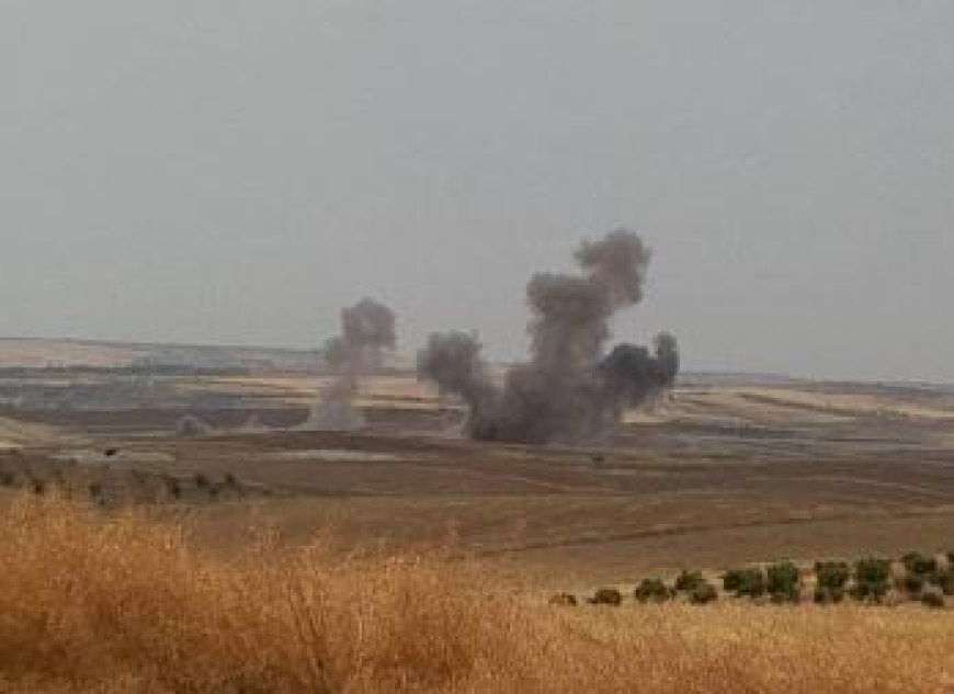 Intenso bombardeo turco contra los pueblos de la campiña norte y occidental de Manbij