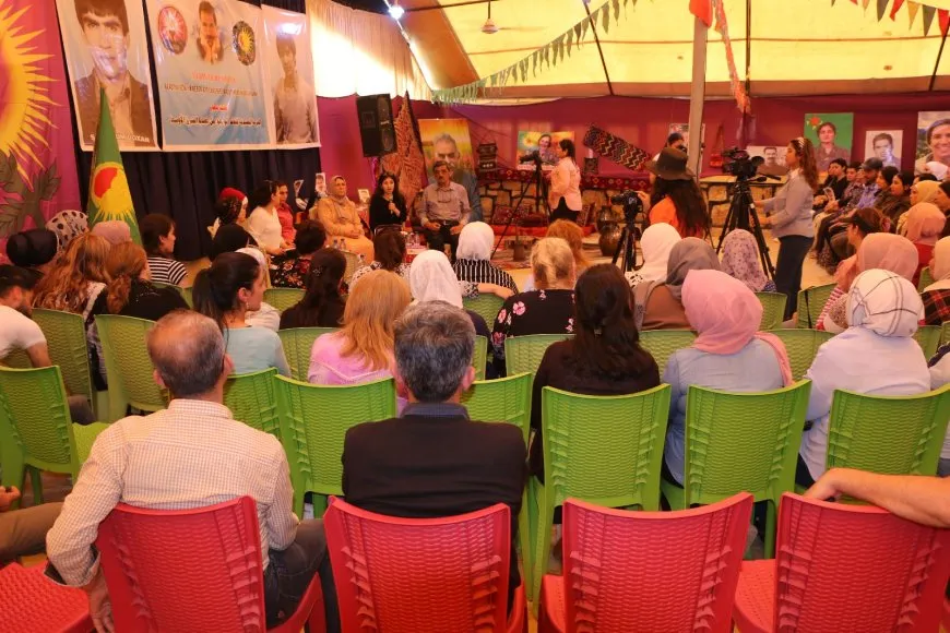 Kongra Star empieza un evento en Alepo para exigir la libertad física del líder Ocalan