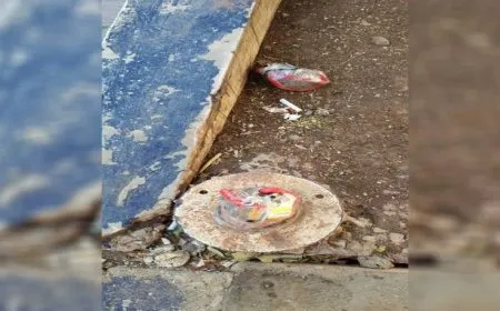 Minas colocadas en zona de protesta