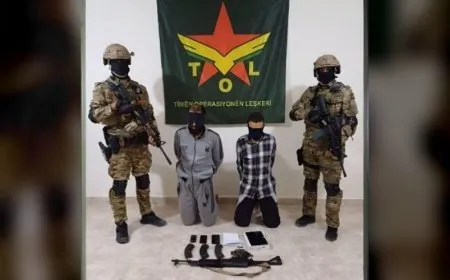 Dos terroristas del ISIS arrestados en Til Hemîs