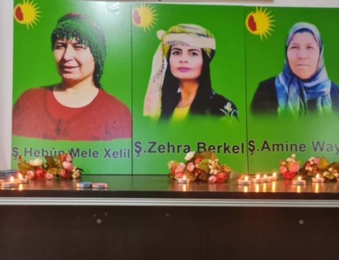 Las organizaciones de mujeres conmemoran a los mártires de la masacre de Halinj y llaman a intensificar la lucha