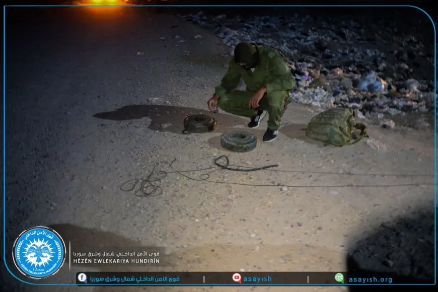 Las fuerzas de seguridad desmantelan 3 minas en el campo de Deir ez-Zor