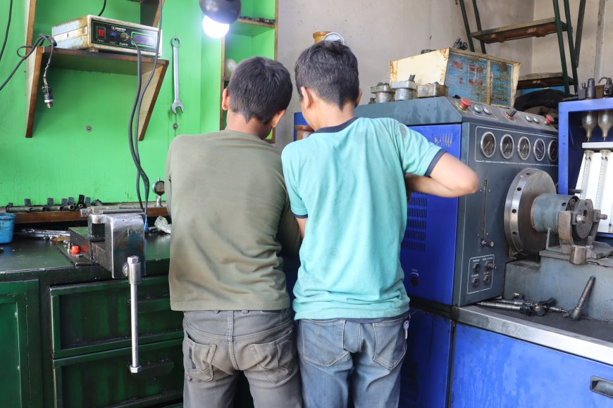 Trabajo infantil; generaciones perdidas en las profundidades de la crisis siria