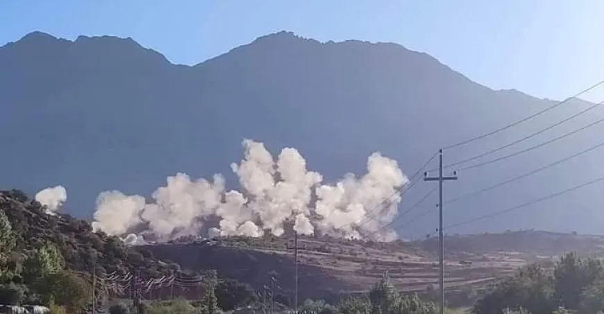 La ocupación turca ataca las montañas de Metina