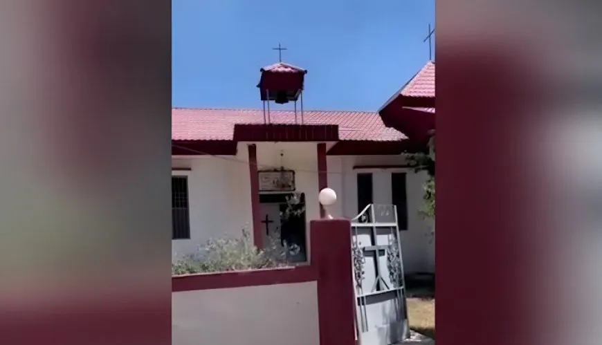 La ocupación turca ataca una iglesia en un pueblo asirio