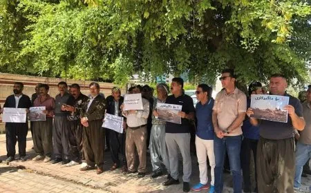 El Partido Comunista de Kurdistán protesta contra los ataques de ocupación turca