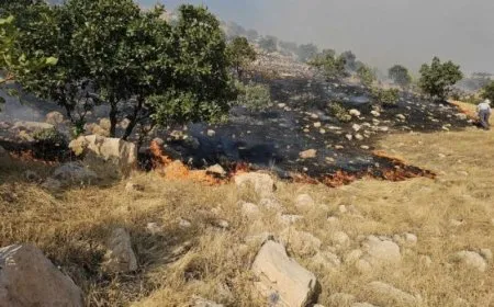 KRG ignora extinguir los incendios en Agjilar