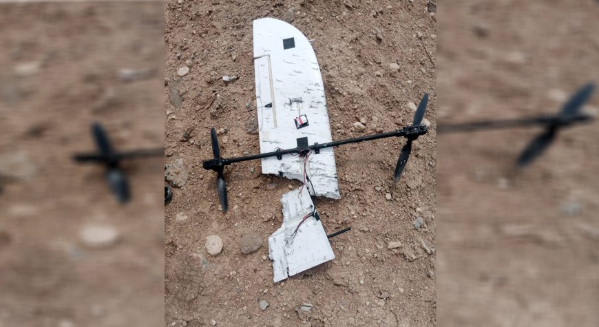 Un dron turco se estrella en Til Temir