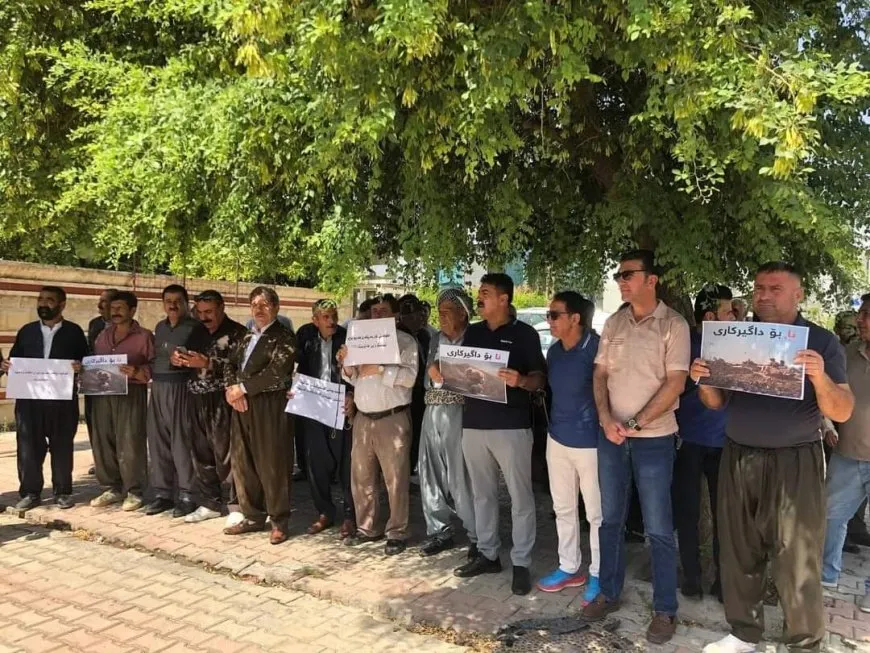 El Partido Comunista de Kurdistán protesta contra los ataques de ocupación turca
