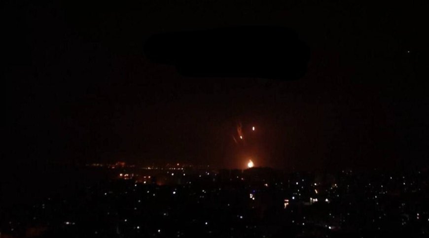 Bombardeo israelí contra el campo de Daraa, al sur de Siria