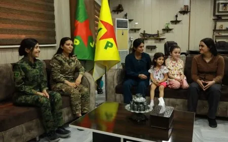 as YPJ anuncian el rescate de dos niñas y dos jóvenes yazidíes