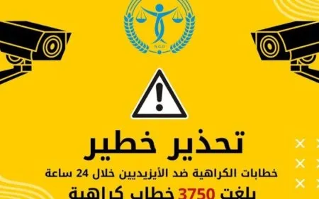 La organización Petrîcor: El discurso de odio contra los yazidíes está aumentando