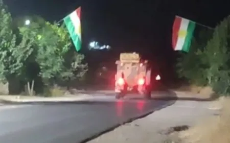 Un convoy militar de la ocupación turca entra en el sur del Kurdistán