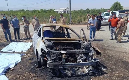 Dos periodistas martirizados y otros seis resultan heridos en el bombardeo turco contra un coche en S. Kurdistán