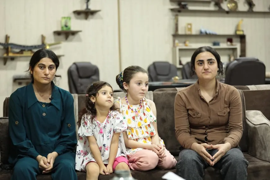 as YPJ anuncian el rescate de dos niñas y dos jóvenes yazidíes