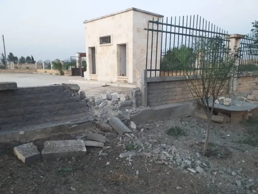 La ocupación turca y sus mercenarios atacan una escuela en el cantón de Afrin y Shahba