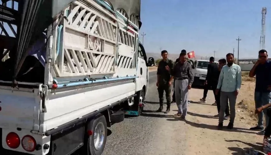 La Administración Autónoma de Shengal recibe a los yazidíes que huyen del campo de Dihok