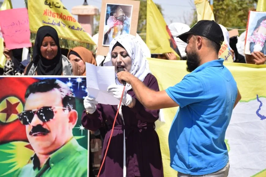 Mítines de Kobani y Shadadi en solidaridad con las SDF