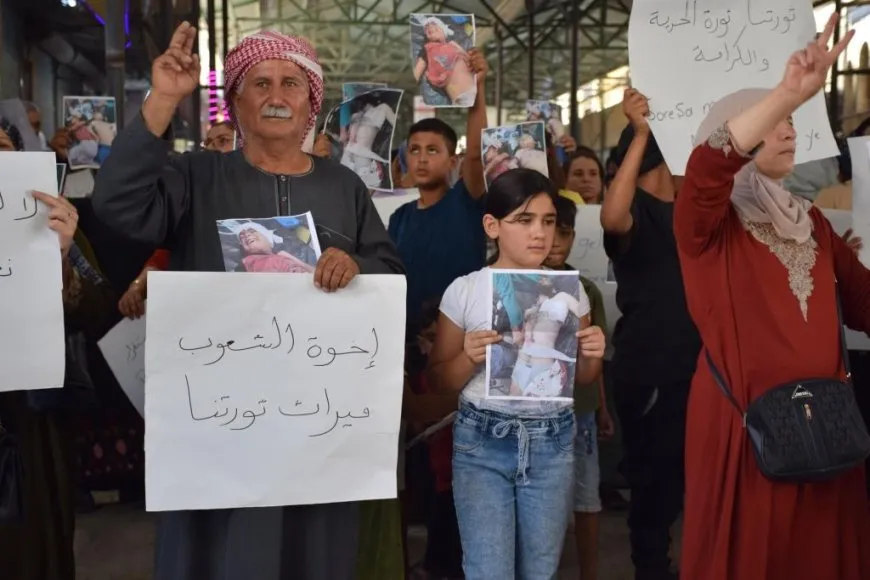 Mítines de Kobani y Shadadi en solidaridad con las SDF
