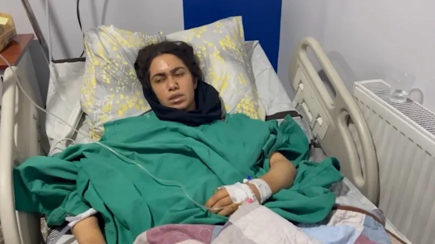 Los notables de Al-Aqeidat visitan a los heridos de Deir-ez-Zor en el hospital militar de las SDF