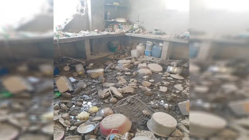 Casas y propiedades destruidas por el bombardeo contra Deir ez-Zor por parte de las fuerzas de Damasco